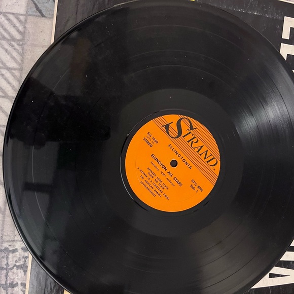 CAT ANDERSON AND THE ELLINGTON ALL STAR ELLINGTONIA VINYL LP STRAND SL 1050 - Picture 4 of 4
